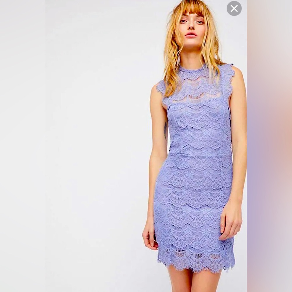Free People Periwinkle Daydream dress.